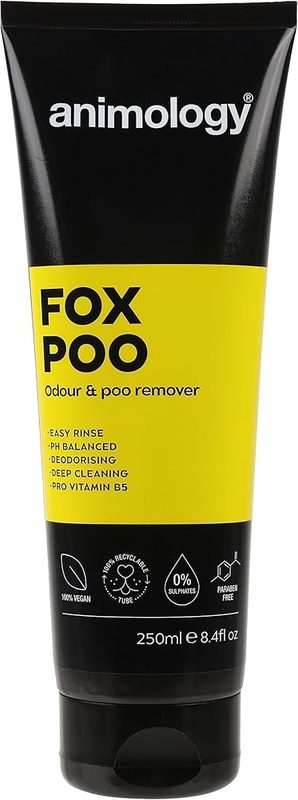Animology Fox Poo Deodorising Dog Shampoo 250ml