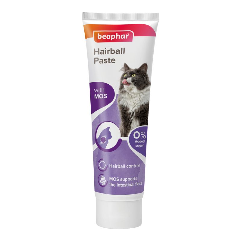 Beaphar Hairball Paste 2-in-1 for Cats (with Pre-Biotic) 100g