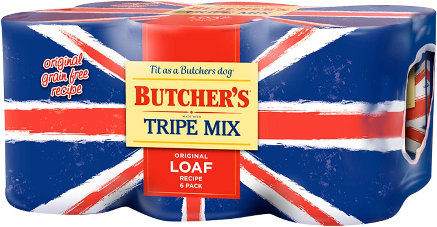 Butcher's Tripe Mix Wet Dog Food Tins (6 x 400g)