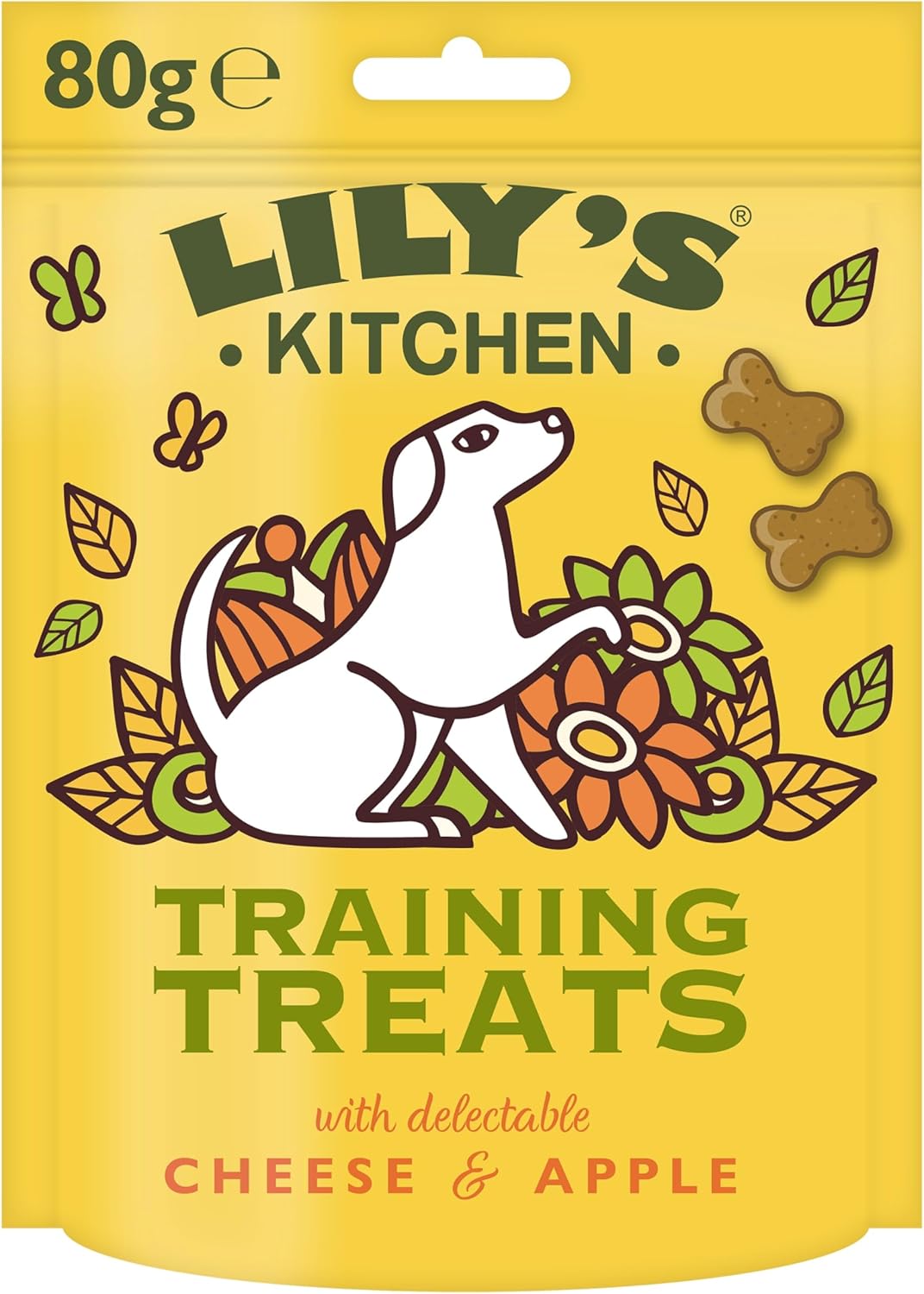 Lily's Kitchen Cheese & Apple Training Treats for Dogs (8 x 80g)