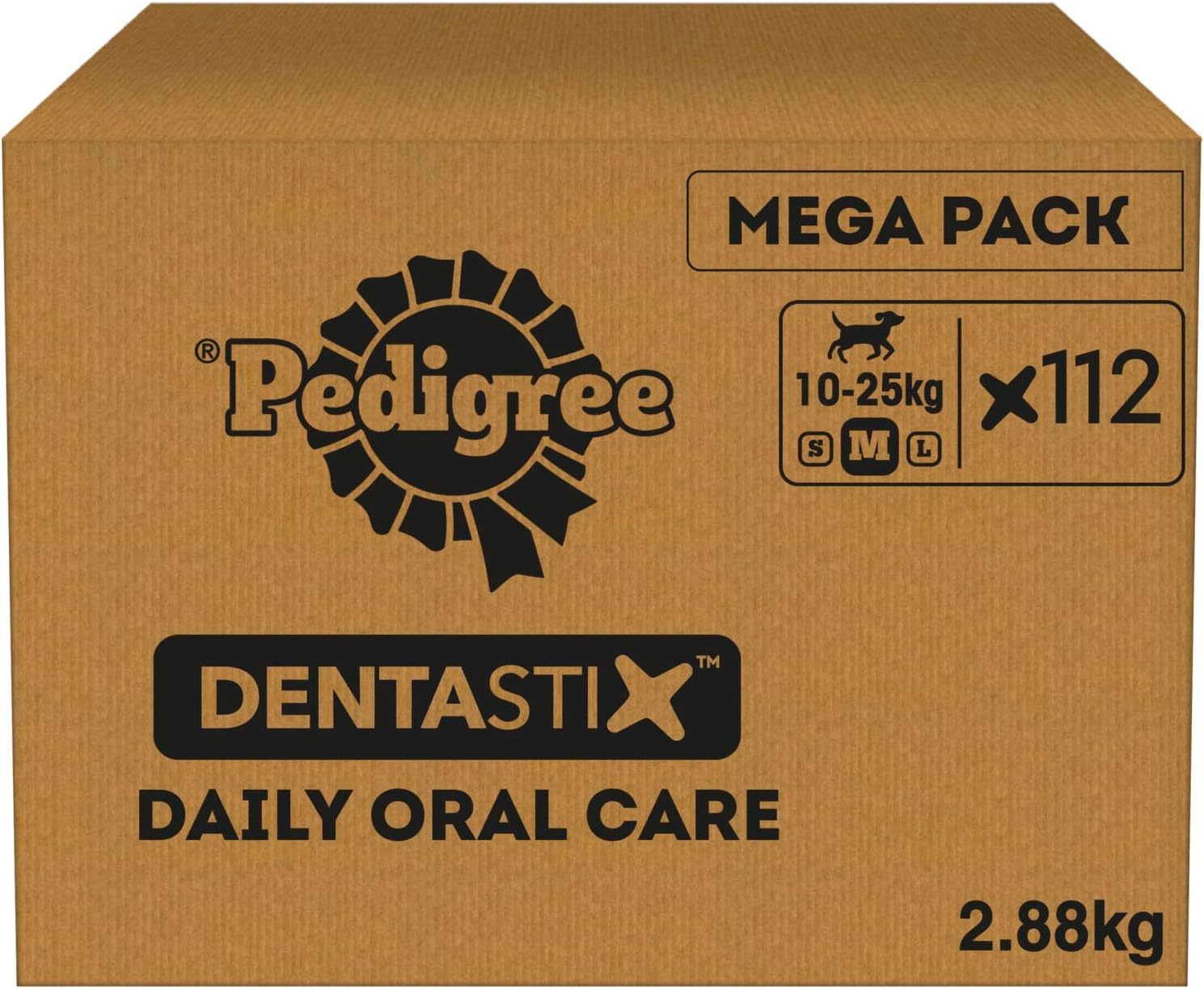 Pedigree Dentastix Daily Dental Chews - Medium Dog (112 Sticks)