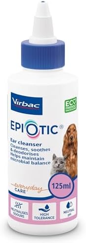 Virbac EpiOtic Ear Cleaner for Dogs & Cats 125ml